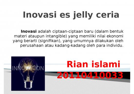 picture Produk Ppt 8491 | Es Jelly Rian | Ekonomi Manajemen